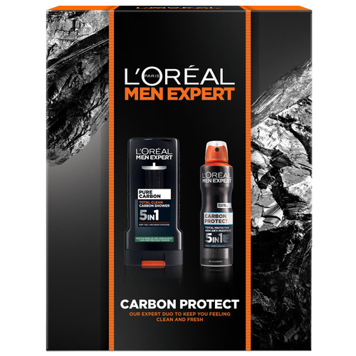 L'OrÃ©al Men Expert Carbon Protect Gift Set 2pcs