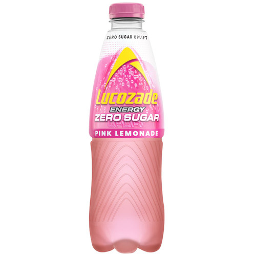 Lucozade Energy Zero Sugar Uplift 900ml - Pink Lemonade