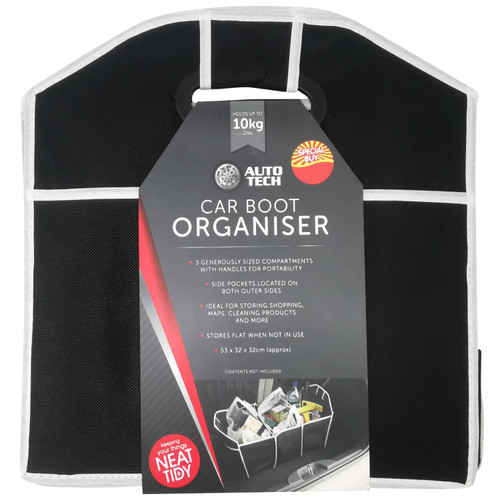 Auto Tech Car Boot Organiser