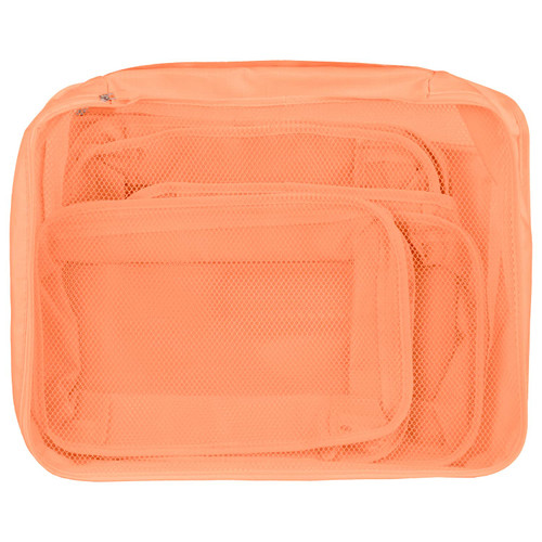 Travel Packing Cubes 6pk - Orange