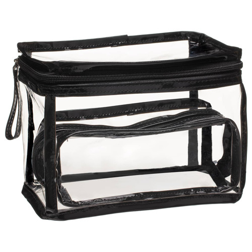 Clear Vanity Bag 2pk