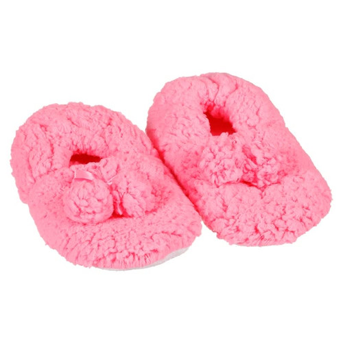 Ladies Cosy Snuggle Slippers - Pink