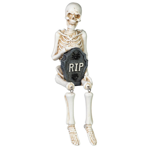Resin Skeleton Shelf Sitter - Grave