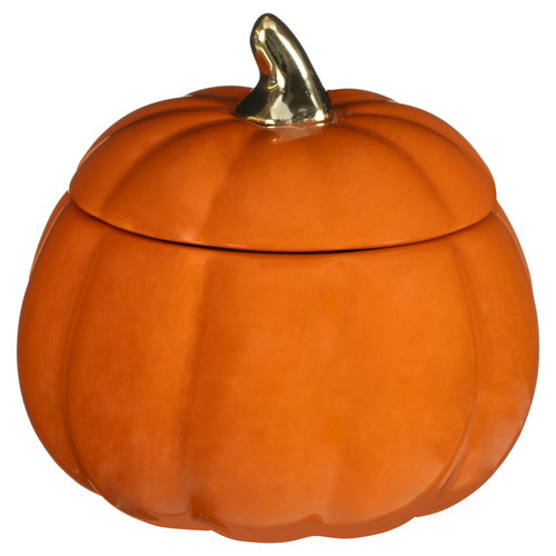 Ceramic Pumpkin Candle