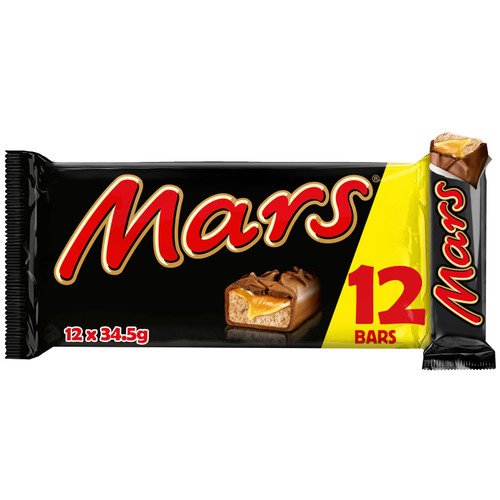 Mars Chocolate Bars 12 x 34.5g