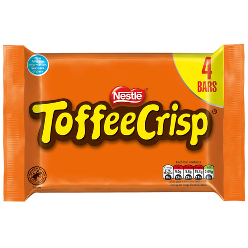Toffee Crisp 4pk