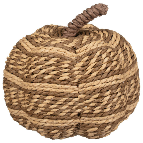 Corn Husk Pumpkin - Brown