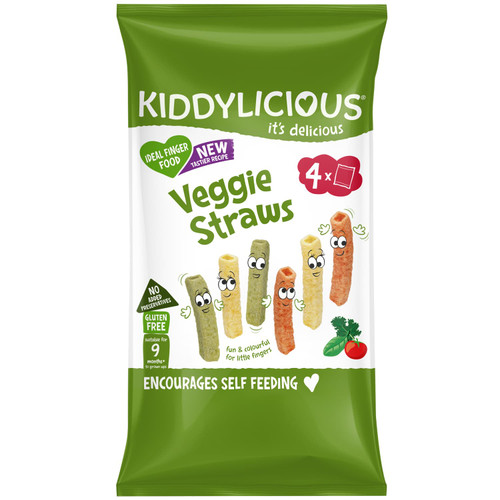 Kiddylicious Veggie Straws 4pk