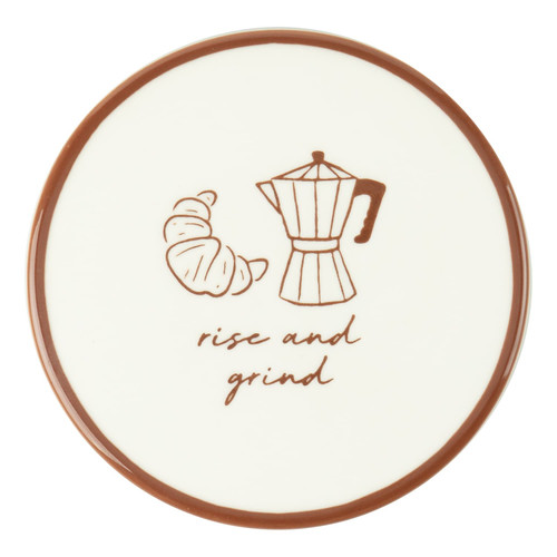 Coffee Club Icon Printed Coaster