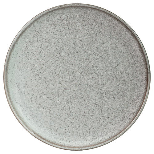 Reactive Glaze Coupe Side Plate - Grey