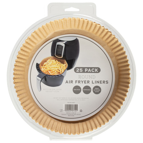 Round Air Fryer Liners 25pk