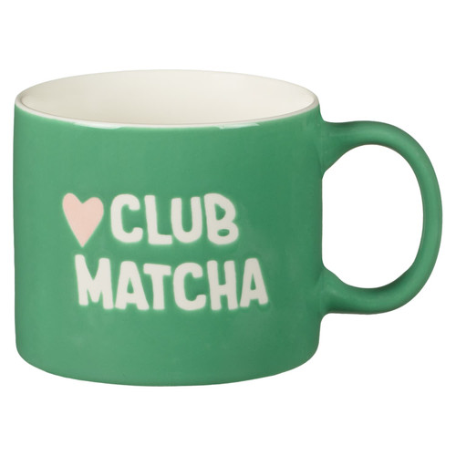 Club Matcha Slogan Mug
