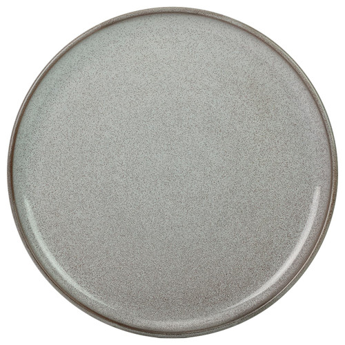 Reactive Glaze Coupe Dinner Plate - Grey