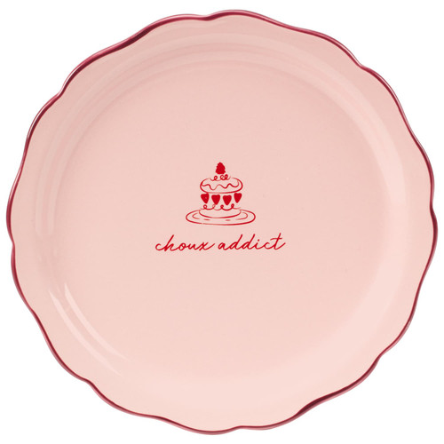 Choux Addict Slogan Side Plate