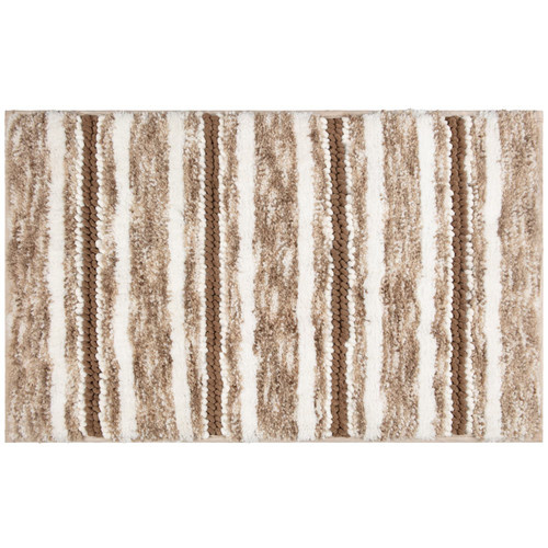 Natural Edit Tufted Bobble Bath Mat - Natural