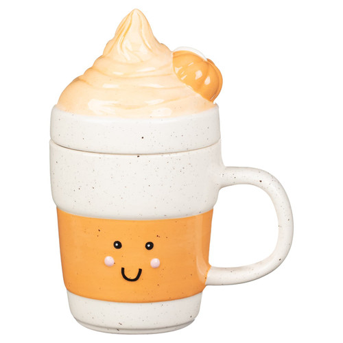 Pumpkin Spiced Latte Mug with Lid