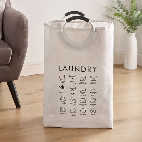 Laundry & Co Heart Quilted Laundry Bag