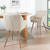 Alba Cream Dining Chairs 2pk