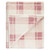 Simply Everyday Check Sherpa Throw - Red