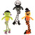 Halloween Tennis Ball Tummy Pet Toy - Pumpkin