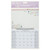 Memo Wall Calendar 2027 - Floral