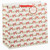 Wide Base Christmas Gift Bag - Bows