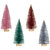 Season of Cheer Pine Tree Ornament - Red