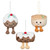 Season of Cheer Plush Tree Decoration - Mince Pie