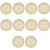 Christmas Glitter Party Plates 10pk