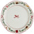 Coupe Christmas Traditional Print Dinner Plate 10.5"