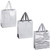 Luxury Gift Bag 3pk - Silver