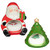 Festive Scrubby Holder - Santa