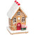 Small Light Up Gingerbread House