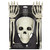 Black Magic Buried Skeleton with Light Up Eyes