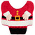 Christmas Toilet Seat Cover & Pedestal Mat - Santa