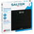 Salter Electronic Bathroom Scales - Black