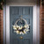 Nordic Noel Pre-Lit Snowy Half Wreath 55cm