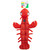 Woof & Co Sea Life Squeakers Dog Toy - Lobster