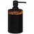Black Soap Dispenser with Wood