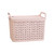 Medium Urban Basket with Lid - Blush