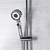 Addis High Pressure Massaging Shower Head with Replacement Filter