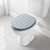 Tongue & Groove Chevron Toilet Seat