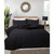 Lara Double Duvet Set - Black