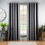 Simply Everyday 100% Blackout Curtains 46 x 54" - Charcoal