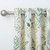 Matt Satin Silver Orb Curtain Pole 120 - 220cm