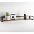 Tromso 1 Tier Wall Shelf - Dark Oak