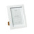 New York Box Photo Frame - 4 x 6" - White
