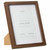 New York Box Photo Frame 6 x 8" - Dark Wood