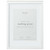 A4 New York Box Photo Frame - White