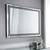 Crushed Jewel Mirror - Silver